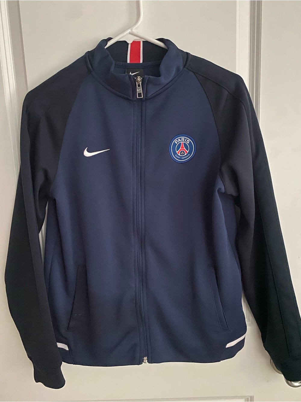 Nike Kids Navy and Black PSG Paris Saint Germain Track Jacket